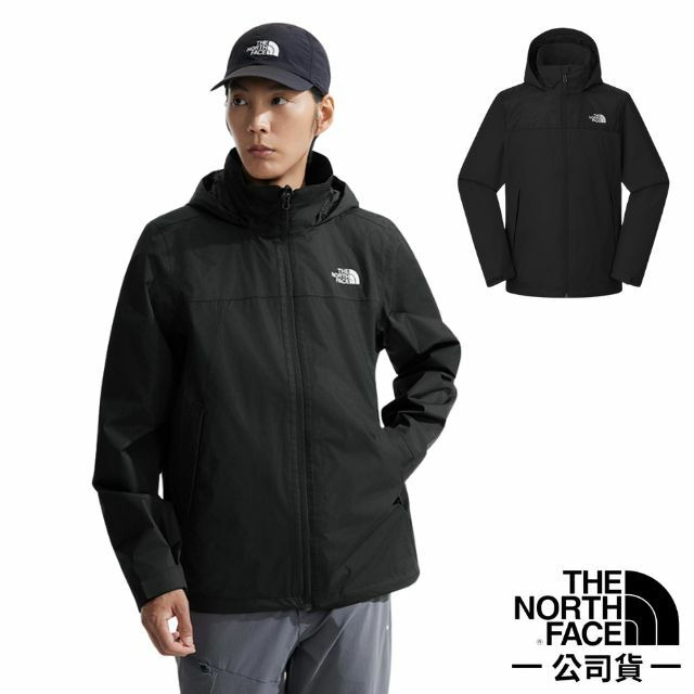 【The North Face】男 NEW SANGRO 輕薄款防風防水透氣可調節連帽外套/88FR-4H0 宇宙黑 N✿30E010